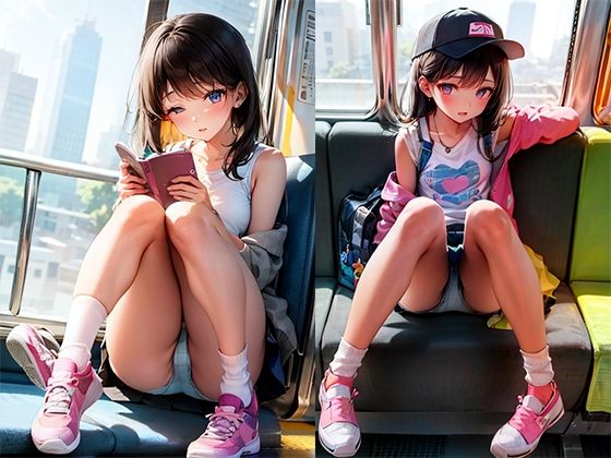 盗撮メス〇キ電車その53