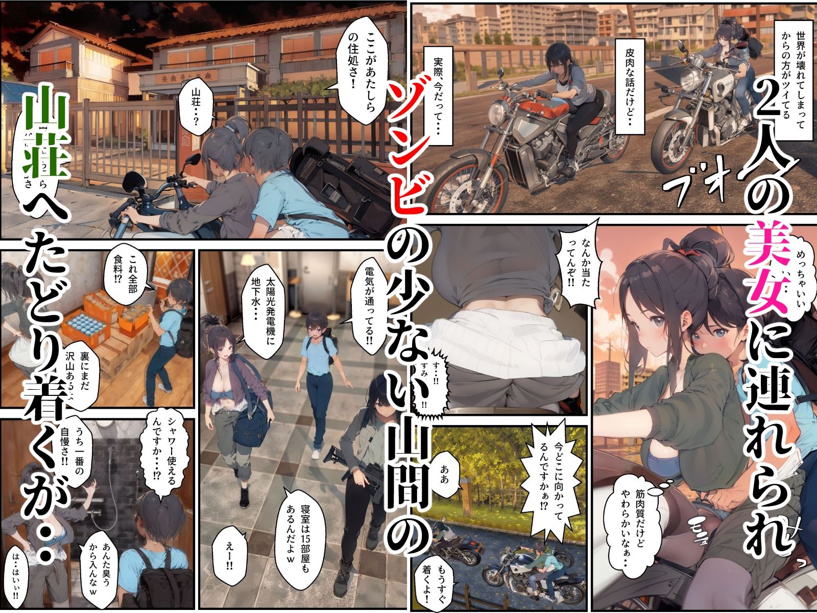 終末世界で性欲処理係に任命された話2