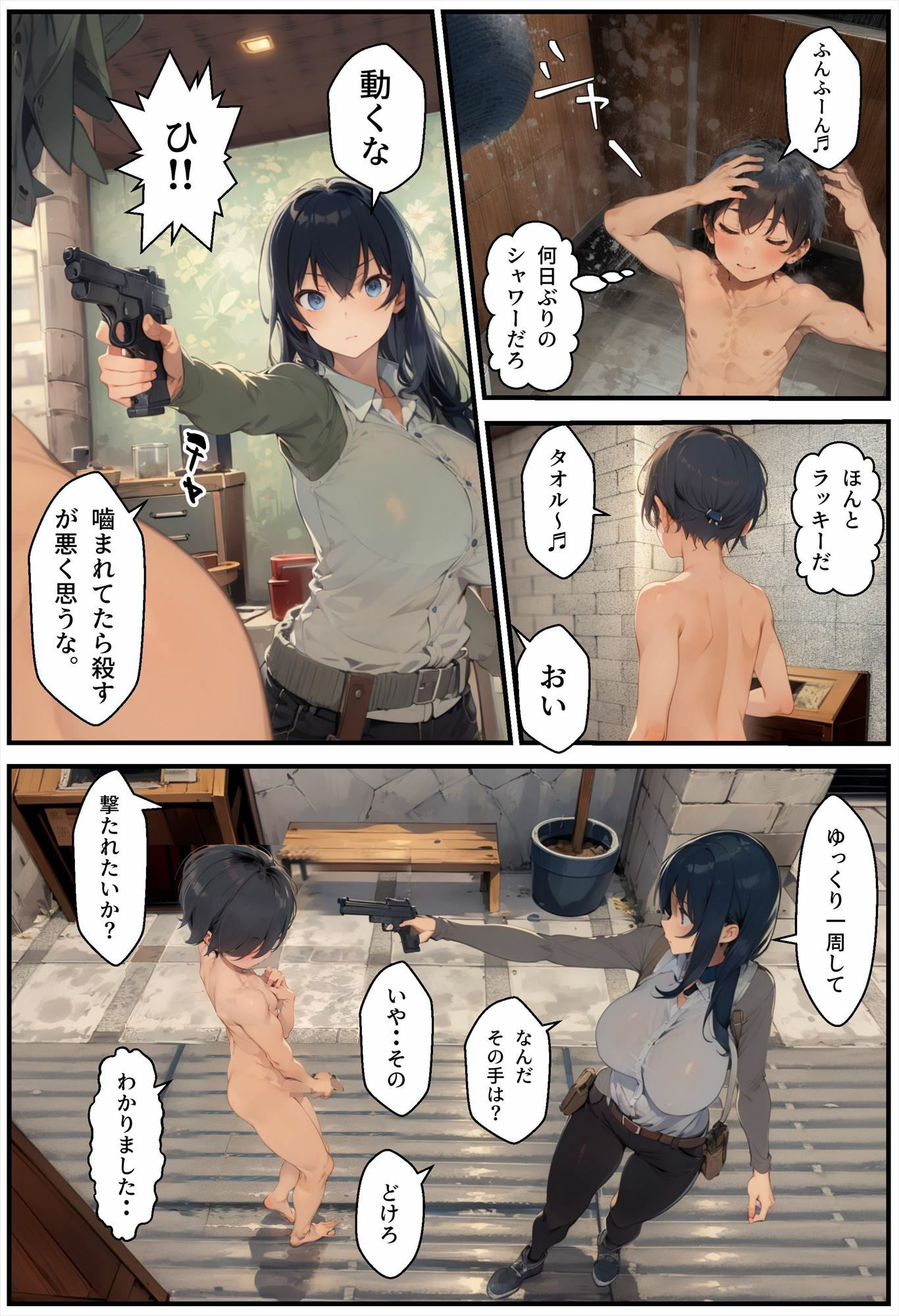 終末世界で性欲処理係に任命された話3
