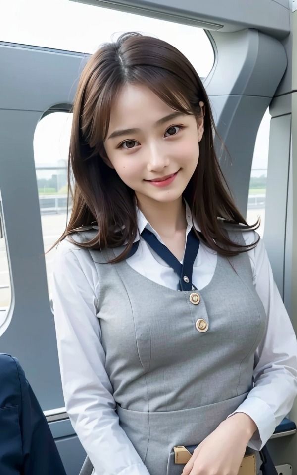 美人CAさんからの誘惑 あなたの好みは誰 制服美女巨乳スチュワーデスと空の旅4