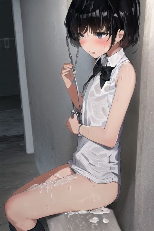 調子に乗った貧乳JKが好き勝手にぶっかけられた情けない姿を晒されてしまう集3
