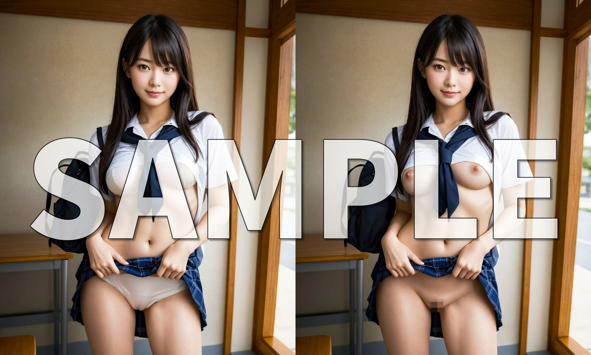 頼み込んだらおまんこを見せてくれる女子校生2
