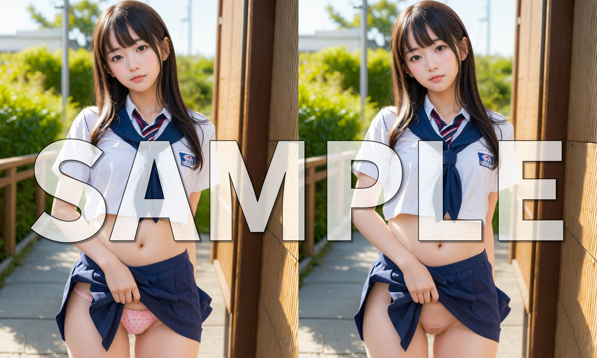 頼み込んだらおまんこを見せてくれる女子校生6