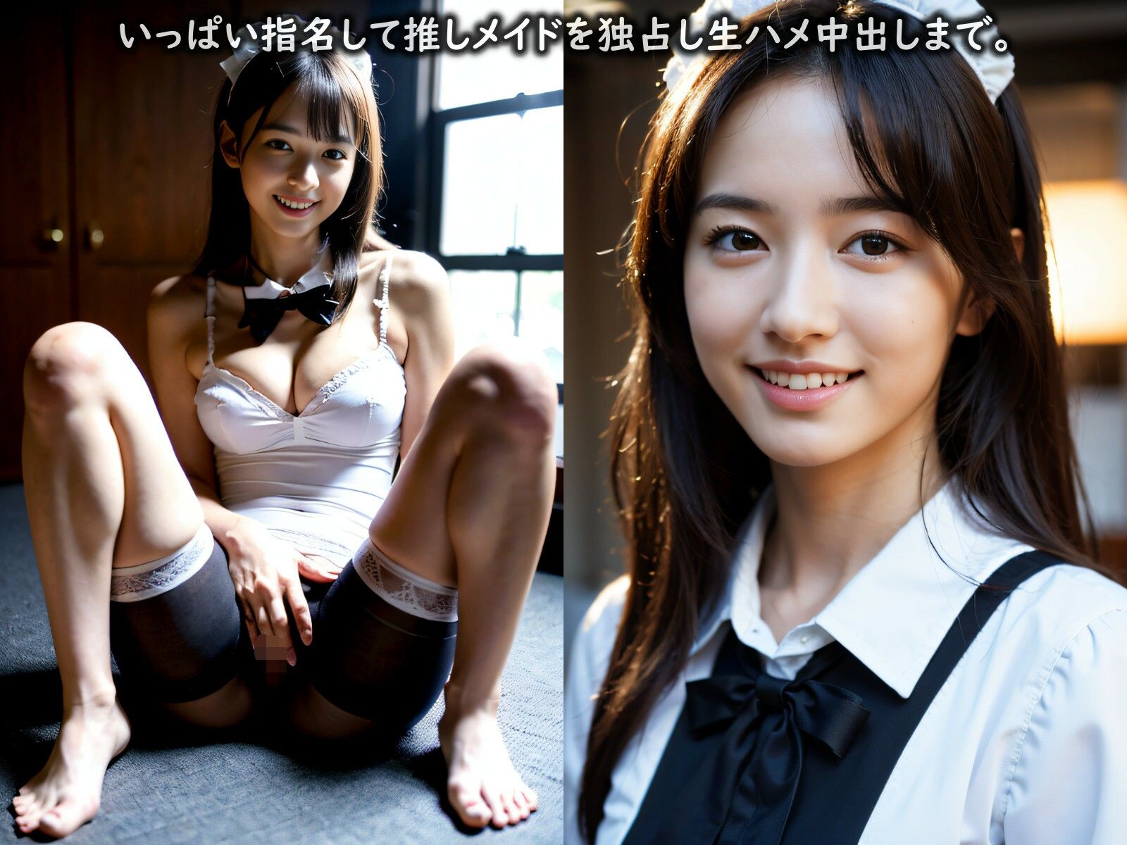 高級メイド喫茶で秘密のVIP待遇…推しメイド中出し天国！【280枚】10