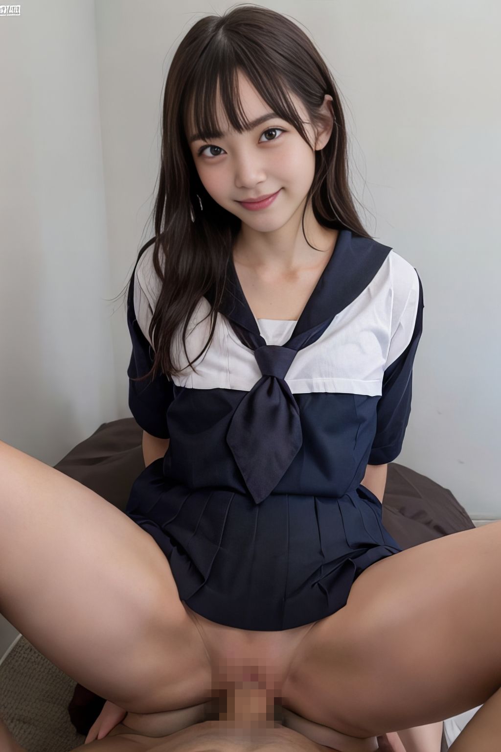 黒髪少女の中出し援交6