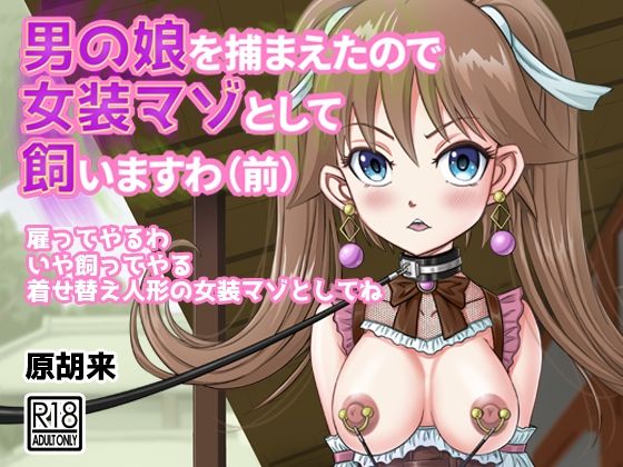 【男の娘を捕まえたので女装マゾとして飼いますわ（前）】原胡来のマンガ部屋