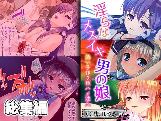 【淫らなメスイキ男の娘 〜熱い子作り種ハメ注入〜【CG集コレクション ミニ】】どろっぷす！