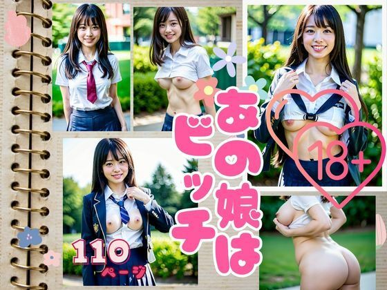 【お嬢様学園No.1アイドル生徒の正体は淫乱ビッチだった件について。】AI美女ミルク