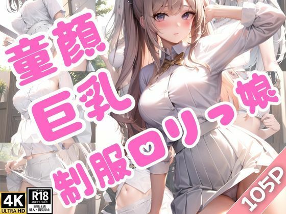 【童顔！巨乳！パンチラ！制服ロリっ娘大胆露出】電子媚薬集団