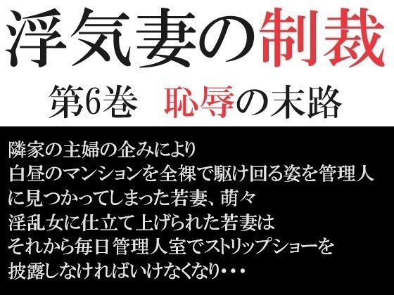 【浮気妻の制裁 第6巻 恥辱の末路】海老沢  薫