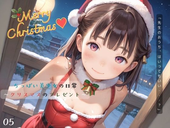 【ちっぱい美少女の日常〜クリスマスのプレゼント〜05】ぷにあな