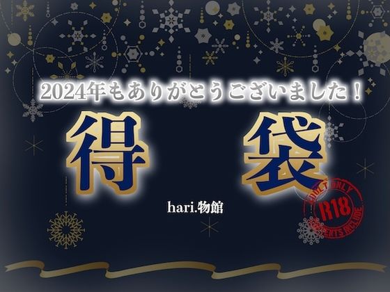 【ほぼ全部詰め込みました。2024年も感謝の得袋！【期間限定商品】】hari.物館