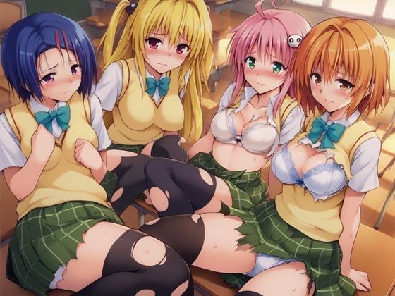 【To〇oveる〜催●アプリで彩〇〇校の美少女達を肉奴●化から超乳ミルクタンク奴●調教〜】超乳スキーのイラストとノベル販売所