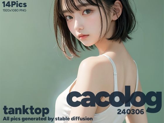 【cacolog 0306 タンクトップ】niur