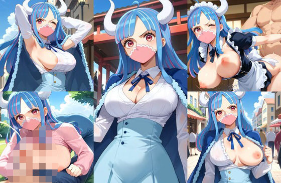 【【う○ティイラストエロ画像】ワ○ピースに登場するセクシー巨乳ありんすちゃんのエッチな画像集】エロココ！