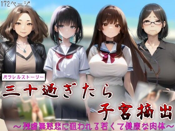 【三十過ぎたら子宮摘出！！〜残虐無慈悲に狙われる若くて健康な肉体〜】吸収ドレイン