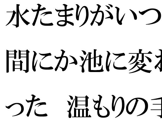 【【無料】水たまりがいつの間にか池に変わった  温もりの手紙と過去】逢瀬のひび