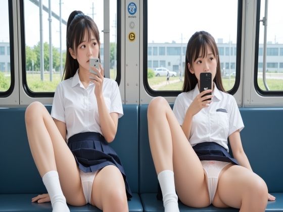 【スマホばかり観て「ぼぉ〜と生きている」制服女子  150p】SakuraBooks