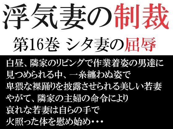 【浮気妻の制裁 第16巻 シタ妻の屈辱】海老沢  薫