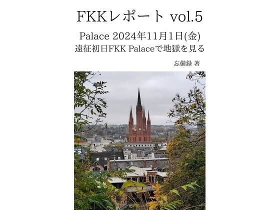 【FKKレポート vol.5 Palace 2024年11月1日（金） 遠征初日FKK Palaceで地獄を見る】忘備録