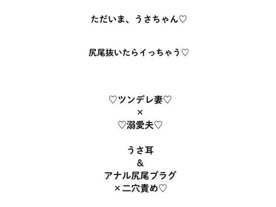 【ただいま、うさちゃん（はーと）ハード甘エロ×寸止め×ラブコメ変態愛（はーと）】蜜月書房
