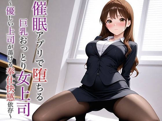 【催●アプリで堕ちる巨乳おっとり女上司 〜優しい上司が蕩ける奉仕快感依存〜】空想彩館