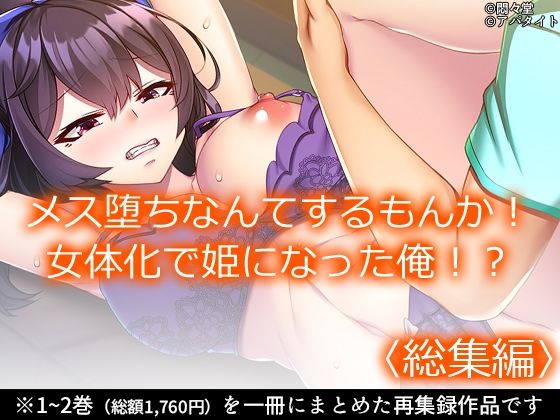 【メス堕ちなんてするもんか！ 女体化で姫になった俺！？ ＜総集編＞】悶々堂