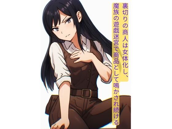 【裏切りの商人は女体化し、魔族の遊戯迷宮で商品として鳴かされ続ける】にちかげ文庫
