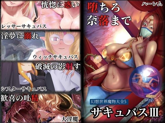 【幻想世界魔物大全5 サキュバスIII】白森書房