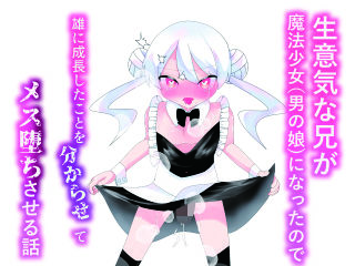 【生意気な兄が魔法少女（男の娘）になったので雄になったことを分からせてメス堕ちさせる話】朝三くれよん