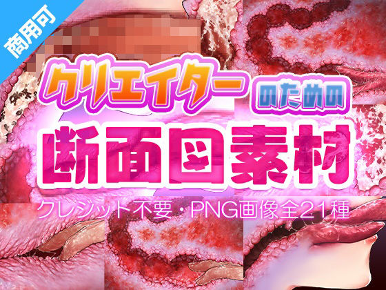 【クリエイターのための断面図素材2】ふぁっちゅ