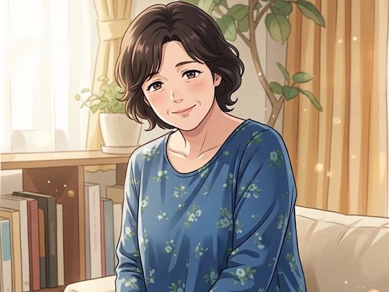 【【官能小説】隣の優しい奥さん 第一話  花の香りの午後】青いらいおん
