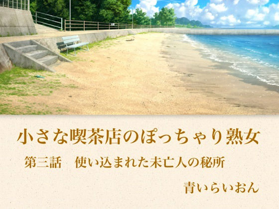 【【官能小説】小さな喫茶店のぽっちゃり熟女 第三話 使い込まれた未亡人の秘所】青いらいおん